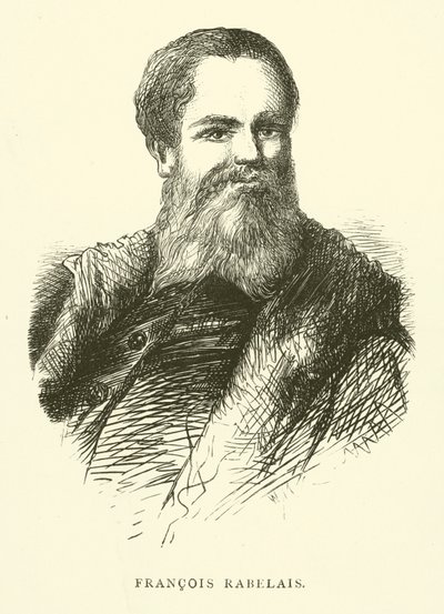 Portrait of François Rabelais by Gustave after Dore